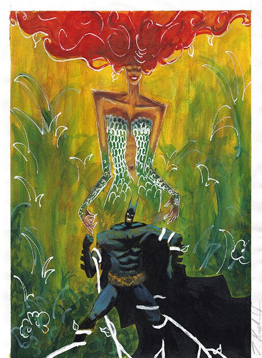 Batman and Poison Ivy