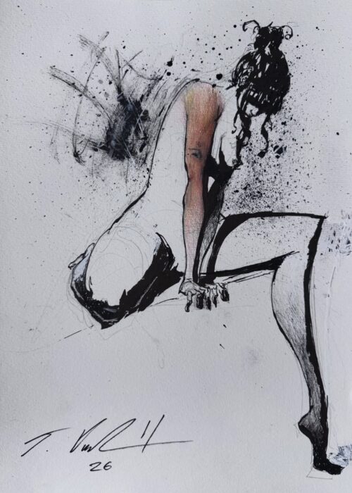 Untitled (ink study)